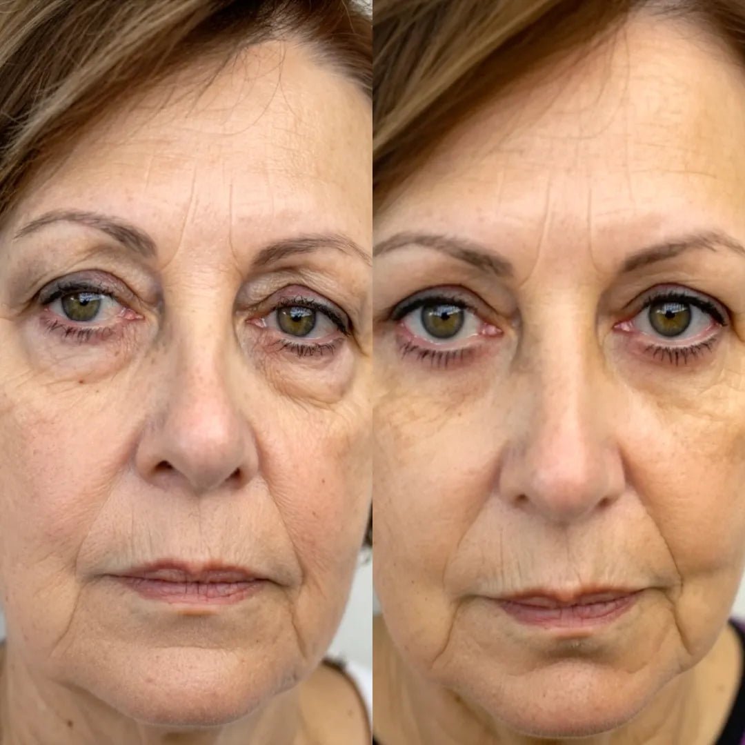 LumiEyes™ 2 - in - 1 Red Light Therapy + EMS To Erase Eye Bags - Luvée