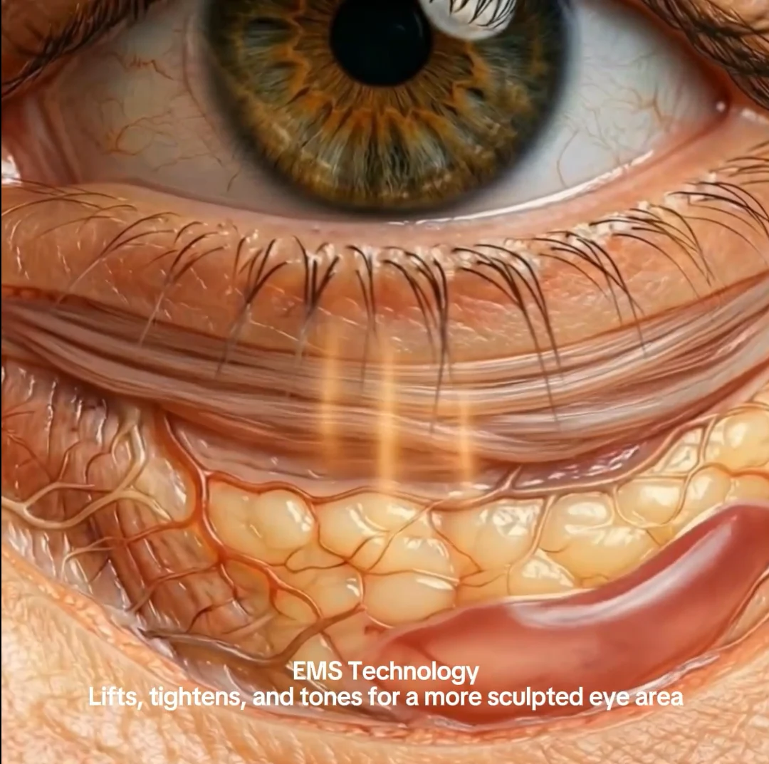 LumiEyes™ 2-in-1 Red Light Therapy + EMS To Erase Eye Bags